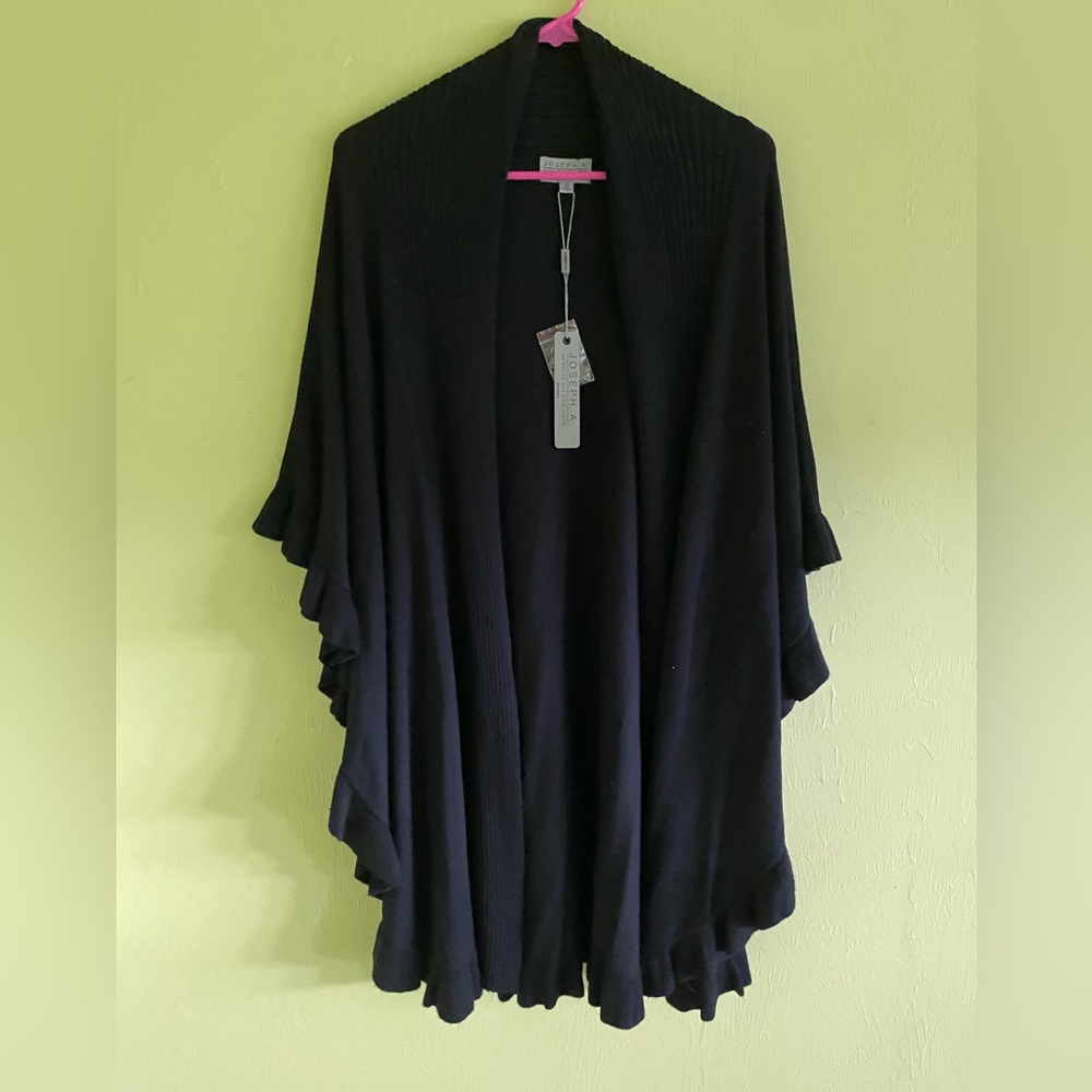 Joseph A Open Poncho 3X size